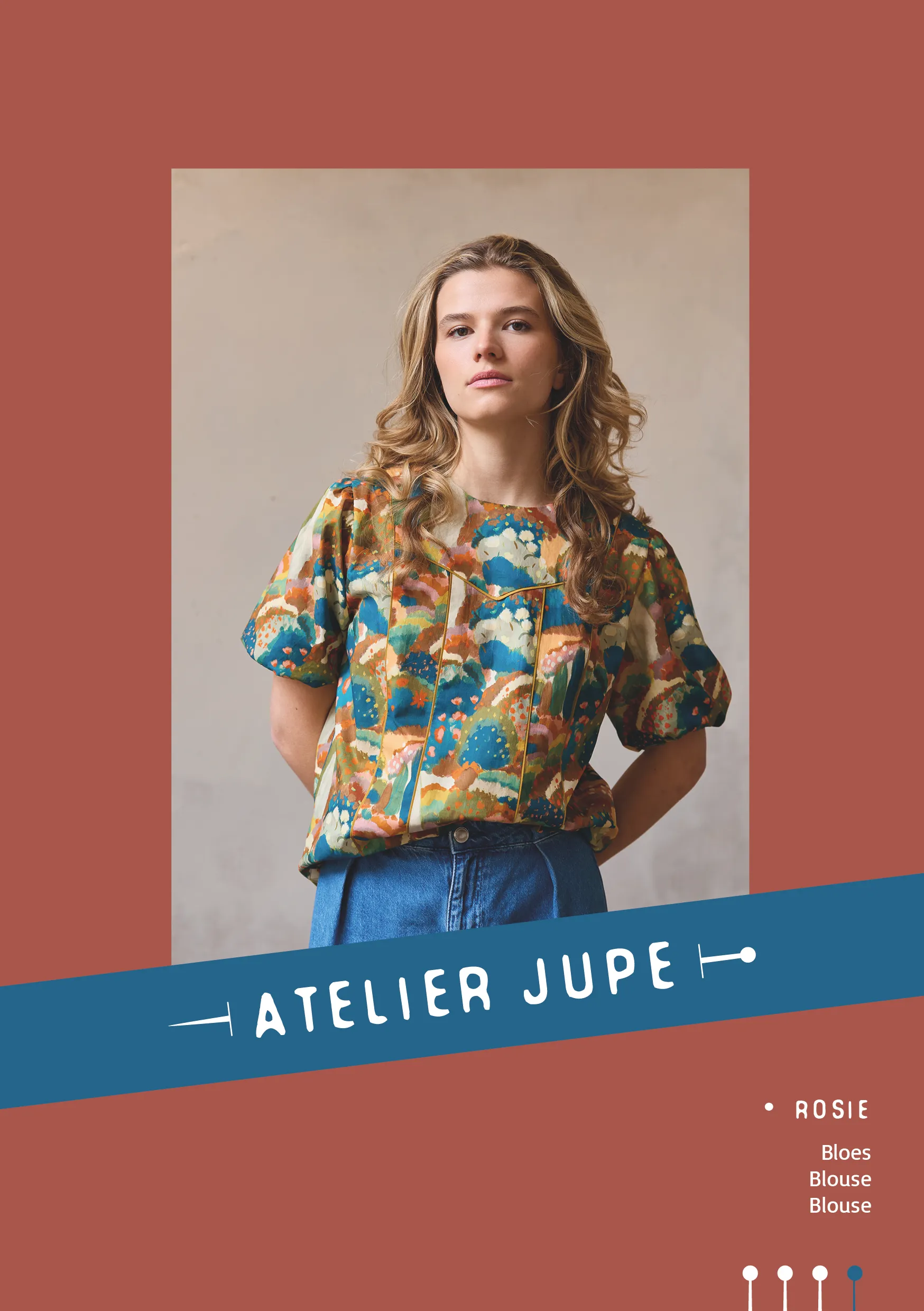 Patroon blouse Rosie - Atelier Jupe